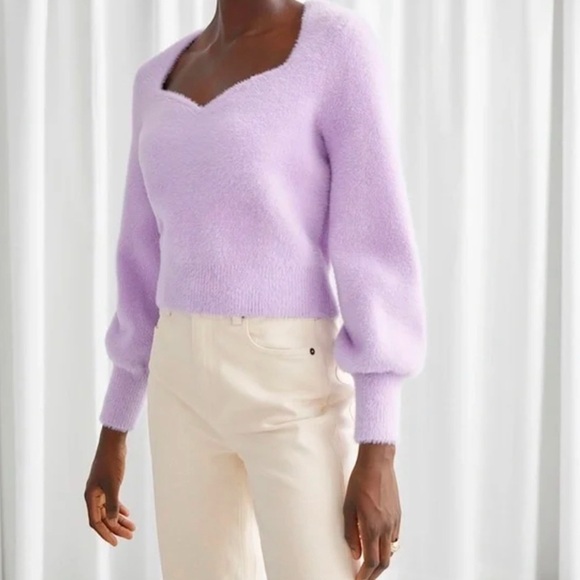 & Other Stories Sweaters - Los Angeles Atelier & Other Stories Sweetheart Sweater S